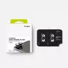 Ringke Camera Frame 2-Pack Lens Protector for Samsung Galaxy Z Flip 8 - Black Aluminum Alloy with 9H Tempered Glass