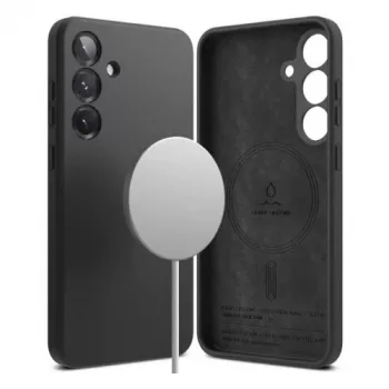 Ringke Galaxy S25 Plus Case Silicone Magnetic Black