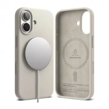 Ringke iPhone 17 Case Silicone Magnetic Stone