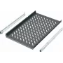 Rittal 19 inch Sliding Shelf for TS, PC-TS, IW Enclosures, 600 mm Depth, 40 kg, Slate Grey RAL 7015 6902.960