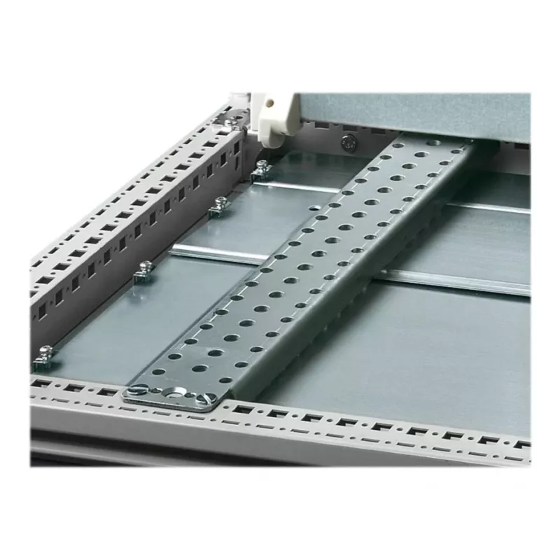 Rittal 4398.000 System Chassis for TS 8, SE 8, CM, TP Enclosures - Silver, Zinc-Plated Steel, 500 mm, 2 Pieces