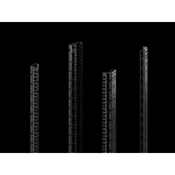Rittal 5302.100 Shelf Rail, Black, Steel, 15U, VX IT, 48.3 cm (19 inch)