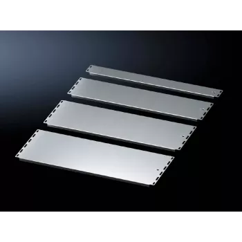 Rittal 8001.219 VX Base Plate, Steel, Grey, 700x237.5x25 mm, for 800 mm Wide Enclosures