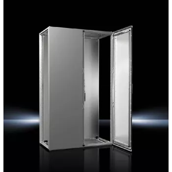 Rittal 8206.000 Compact Wall-Mounted Enclosure - Light Grey (RAL 7035) - Steel - IP55 - NEMA 12 - IK10 - 1200 mm