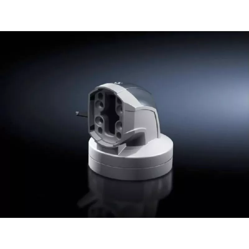 Rittal 90° Angle Coupling System 60 for Support Arm Connection Ø 130 mm - CP 6206.380 Die-Cast Aluminum/Zinc, Plastic