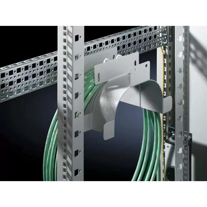 Rittal Cable Routing Set for VX IT and TS IT Enclosures, 800 mm Width, RAL 9005 Black 7220500