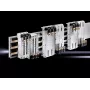 Rittal CB Device Adapter SV 9345.730, 140 x 345 mm, Polyamide, Grey RAL 7035, for 5 mm Busbars