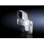 Rittal CP 120 Wall Joint, Horizontal Outlet, Die-Cast Aluminum, Light Grey RAL 7035 6212.740