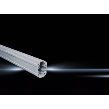 Rittal CP Support Profile System 60, 250 x 59 x 85 mm, Aluminium, Light Grey 6206.025