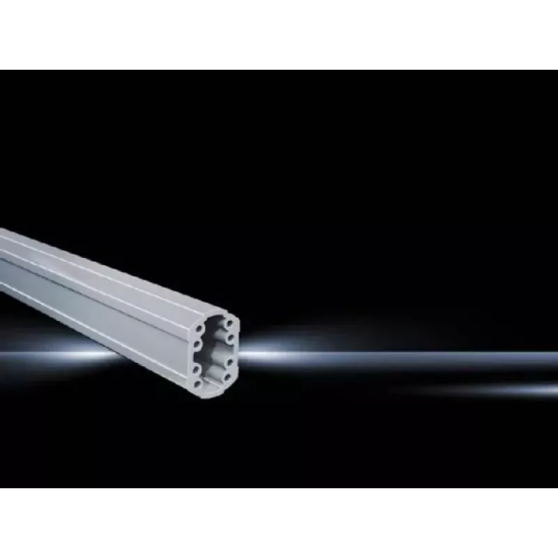 Rittal CP Support Profile System 60, 250 x 59 x 85 mm, Aluminium, Light Grey 6206.025