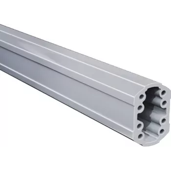 Rittal CP Support Profile System 60, 250 x 59 x 85 mm, Aluminium, Light Grey 6206.025
