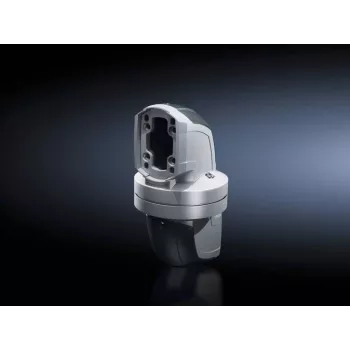 Rittal CP System 120 Articulated Joint, Die-cast Aluminium, Light Grey (RAL 7035), for Support Arm Systems, 6212.620