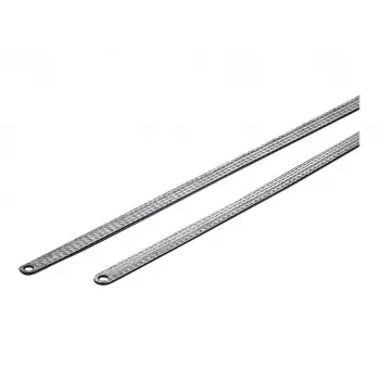 Rittal Earthing Bar 300mm Nickel-Plated Copper, 10-Pack (2412.325)