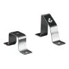 Rittal PS 19 inch Rack Rail Mounting Bracket Set (4 Brackets, Zinc-Plated Steel) for TS, TS IT, SE, PC, TP Enclosures 2366000