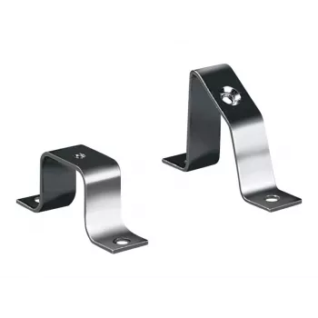 Rittal PS 19 inch Rack Rail Mounting Bracket Set (4 Brackets, Zinc-Plated Steel) for TS, TS IT, SE, PC, TP Enclosures 2366000