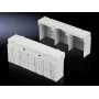 Rittal SV Cover for NH Fuse-Switch Disconnector, Size 2, Polyamide, Graphite Black RAL 9011 (9344.540)
