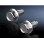 Rittal SZ 2504.000 System Screw M5 x 10 mm, Internal Torx T25, Steel, Zinc-Plated, 500 Pieces