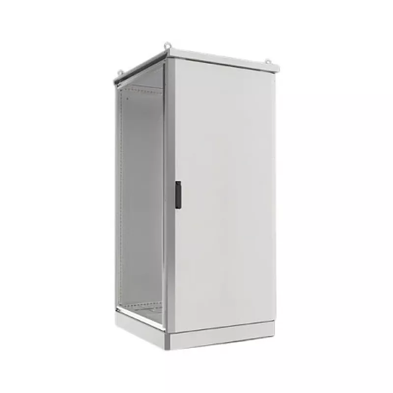 Rittal Toptec Outdoor Enclosure CS 9781866 - 800x1600x600mm, IP55, IK10, Aluminium, RAL 7035