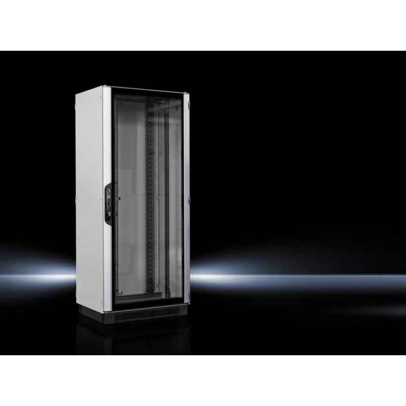 Rittal VX IT Server Rack, Closed, 800x2100x1000 mm, 42U, Black (RAL 9005)
