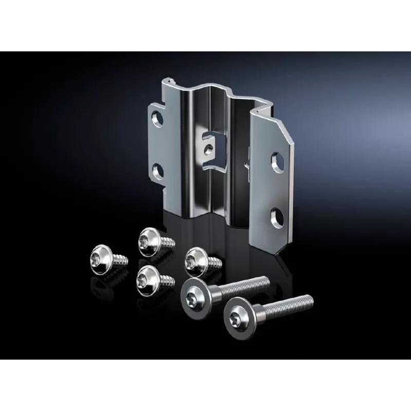 Rittal VX25 Internal Baying Bracket - Set of 6, Zinc-Plated Steel
