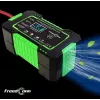 RJ TIANYE FreedConn RJ-C 120501A 12V 6A Smart Automatic Battery Charger for Lead-Acid AGM GEL EFB with LCD Display