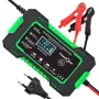 RJ TIANYE FreedConn RJ-C 120501A 12V 6A Smart Automatic Battery Charger for Lead-Acid AGM GEL EFB with LCD Display