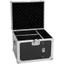 ROADINGER Flightcase for 2 x CAT-80 Beam Effects, 50 kg, Black Laminated, 47.5 x 41.5 x 42.5 cm