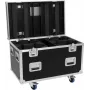 ROADINGER Flightcase for 4x LED IP TMH-H420 Wash Moving Heads with Castors