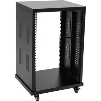 ROADINGER Steel Rack SR-19, 20U Open Frame 19 inch Rack 30103195
