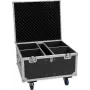 ROADINGER UG-1 Universal Equipment Case with Wheels, 75 x 64.5 x 57 cm, 100 kg Load, Black/Silver