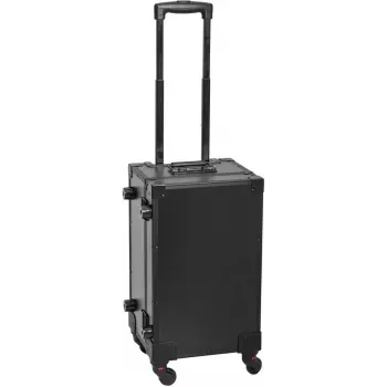 ROADINGER UKC-4R Universal Trolley Case with Telescopic Handle Black, Interior 45.5 x 27.5 x 20 cm