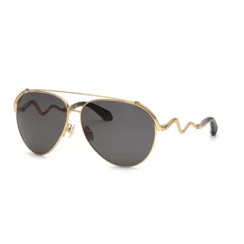 Roberto Cavalli SRC090M650300 Women's Sunglasses - Acetate Frame, UV400 Protection, 65mm Lens