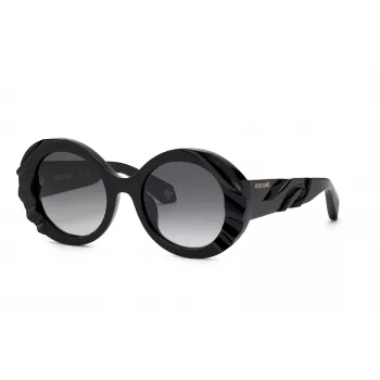 Roberto Cavalli Unisex Sunglasses SRC010V520700 Black/Grey 52mm