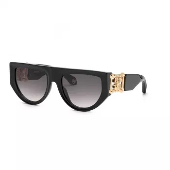 Roberto Cavalli Women's Cat Eye Sunglasses SRC063-560700 Brown Havana Gradient 56mm