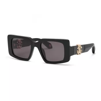 Roberto Cavalli Women's Sunglasses SRC039M510700 Butterfly Frame Grey Gradient Lens 51mm