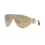 Roberto Cavalli Women's Sunglasses SRC093-76300G 76mm Gradient Grey Lens Black Frame
