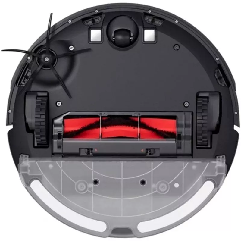 Roborock S5 Max Robot Vacuum - Bagless - Black - Round - 0.46 L - Carpet - Hard Floor