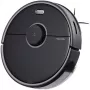 Roborock S5 Max Robot Vacuum - Bagless - Black - Round - 0.46 L - Carpet - Hard Floor