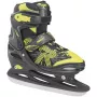 Roces Jokey Ice 3.0 Boy Adjustable Ice Skates Black Lime 30-33
