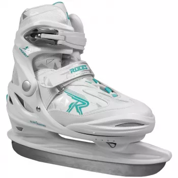 ROCES Moody Ice 3.0 Girl White/Mint Adjustable Ice Skates 30-35