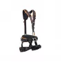 Rock Empire Atlas Uni AL Lock Full Body Harness XS-M Black/Yellow
