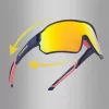Rockbros 10134PL Polarized Cycling Glasses - Blue and Pink