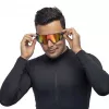 Rockbros 10134PL Polarized Cycling Glasses - Blue and Pink