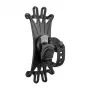 ROCKBROS Bicycle Phone Holder LF436BK (Black) - Aluminum Alloy, 4.7-7.2 inch, Handlebar Mount
