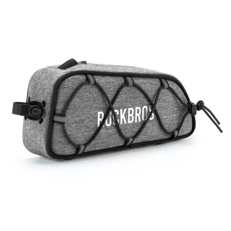 ROCKBROS ROAD TO SKY Top Tube Bike Bag 0.7L Waterproof - Grey