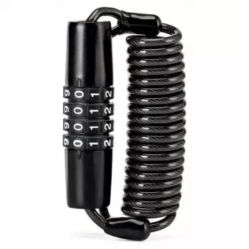 ROCKBROS T609 Bicycle Lock with 1.5 m Combination Cable - Black