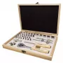 ROCKFORCE 1/4 inch Drive 38-Piece Socket Wrench Set with Ratchet and Bits