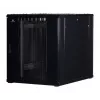 Rockstable 18U 19-Inch Server Rack Cabinet with Mesh Front Door - Freestanding - 800 kg Load Capacity - Key Lock - Cable Management Rails - Adjustable Feet (RS19-8018PP)