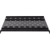 Rockstable 1U 19-inch Heavy-Duty Rack Shelf - Fixed Shelf - SPCC Steel - Black - 1 Piece - 3.2 kg (RS19-SFH68)