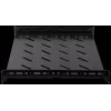 Rockstable 1U 19-inch Heavy Duty Shelf - Fixed Rack Shelf - SPCC Cold Rolled Steel - Black - 50 kg Load Capacity - 760 mm Depth (RS19-SFH76)